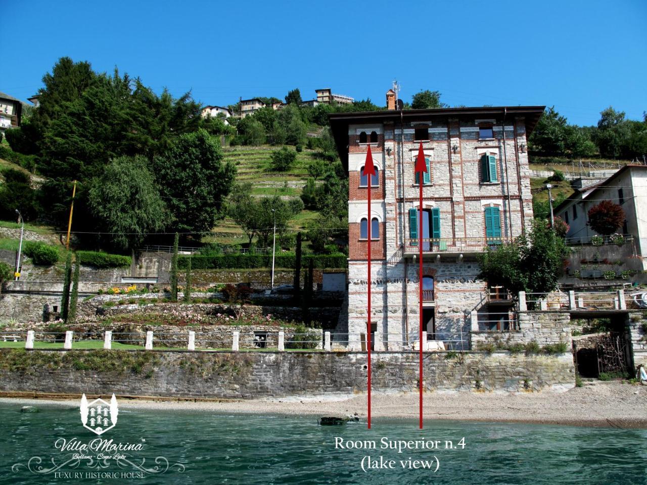 Villa Marina - Como Lake Bellano Exteriér fotografie