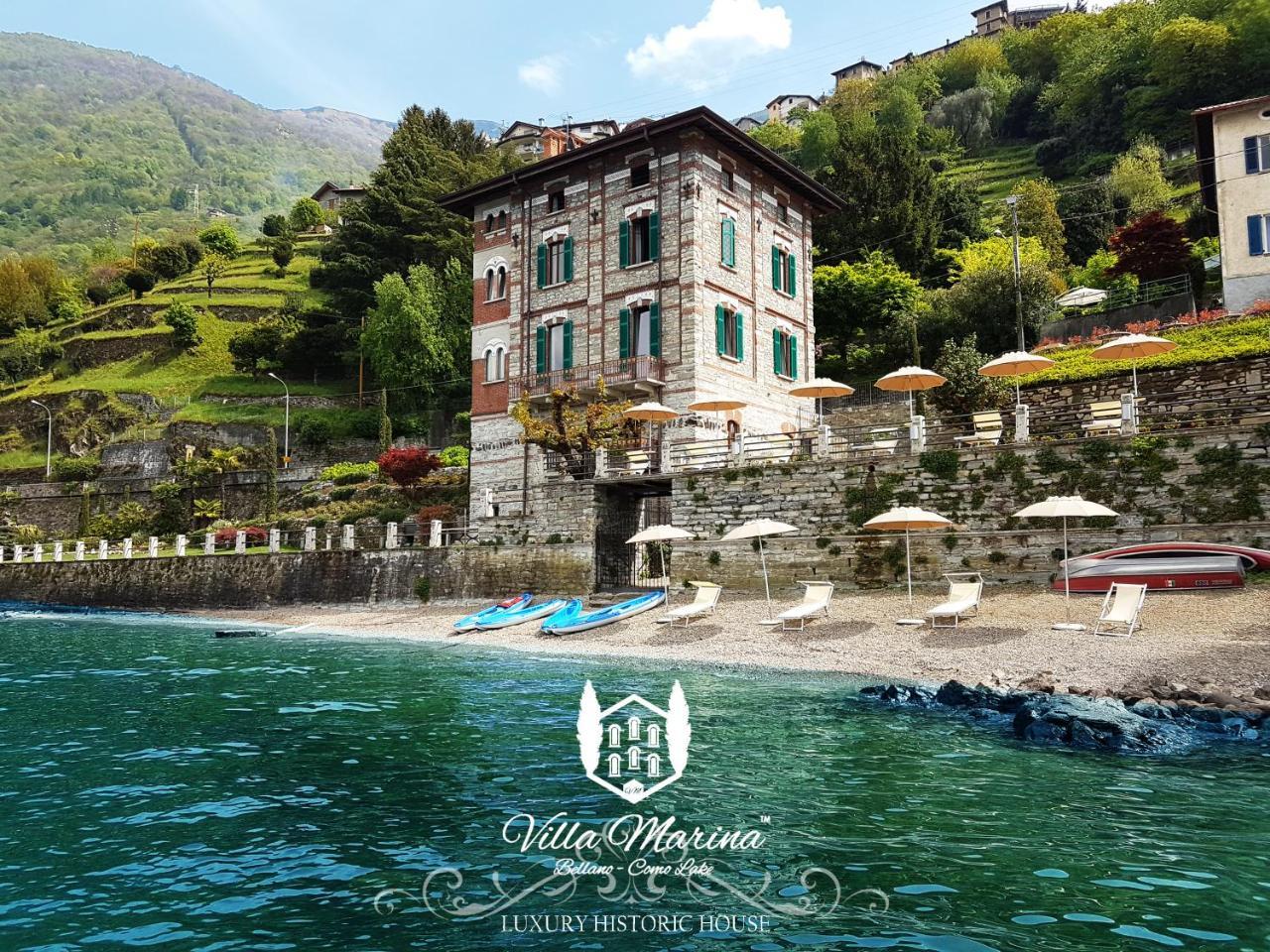 Villa Marina - Como Lake Bellano Exteriér fotografie